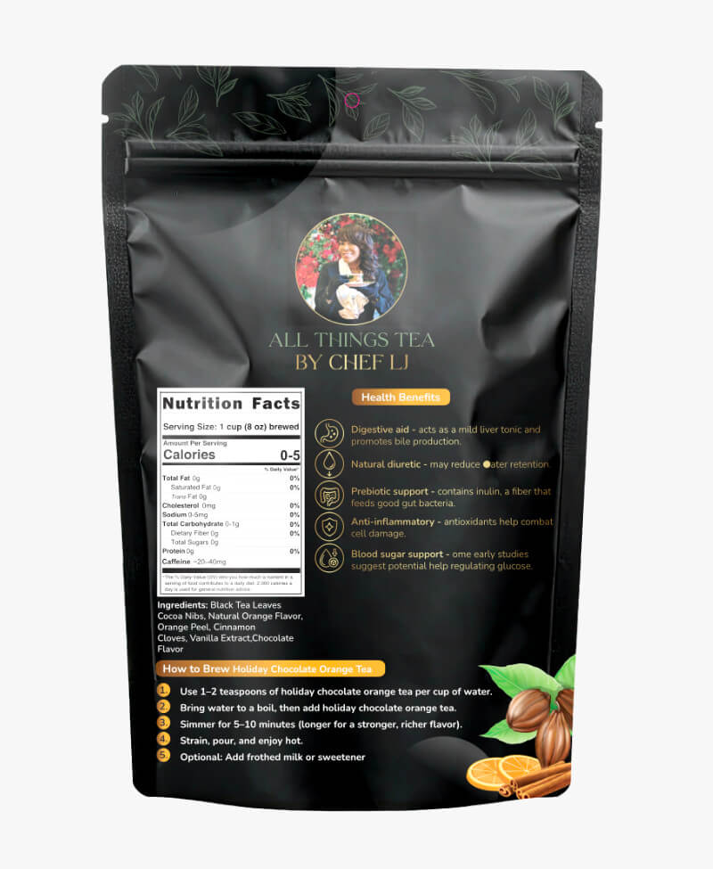 Holiday Chocolate Orange Tea